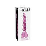 Icicles No. 43 Beaded Glass Heart Dildo
