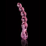 Icicles No. 43 Beaded Glass Heart Dildo