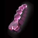 Icicles No. 43 Beaded Glass Heart Dildo