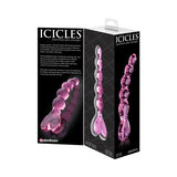 Icicles No. 43 Beaded Glass Heart Dildo