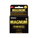 Trojan Magnum Condoms  Ribbed- 3pk