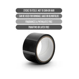 BLACK BONDAGE TAPE