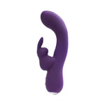 VEDO Kinky Bunny Plus Rechargeable Rabbit Vibrator - Deep Purple