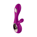 Lelo Soraya Wave Rabbit Vibrator - Deep Rose