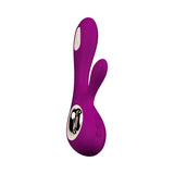 Lelo Soraya Wave Rabbit Vibrator - Deep Rose
