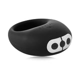 Je Joue Mio Anillo Vibrador de Silicona para el Pene Recargable Negro