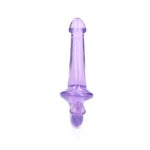 REALROCK STRAPLESS STRAP ON 6 IN-PURPLE