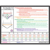 Spareparts Arnés Tomboi Negro/Negro Modal-Mediano