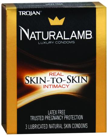 Trojan Naturalamb Condoms 3pk