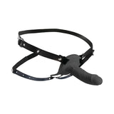 Size Matters 2 in. Erection 28X Realistic Remote Vibrating Silicone Sheath - Black