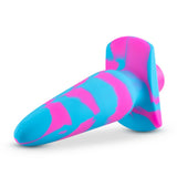 Blush Avant Vibrotize Vibrating Silicone Anal Plug - Fuchsia