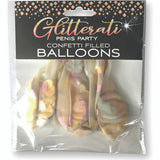 Glitterati Penis Party Balloons - 5 piece