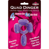 Quad Dinger-Super Quad Anillo Vibrador