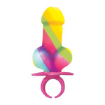 PRIDE RAINBOW RING POP DISPLAY- 12PC