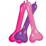 Penis Shaped Balloons - 6 piece