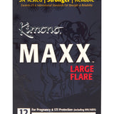 Kimono Maxx Large Flare Condoms 12pk
