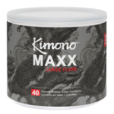 Kimono Maxx Large Flare Condoms 40 Count Bowl
