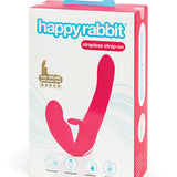 Happy Rabbit Correa Vibradora Sin Tirantes Recargable Rosa