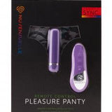 NU SENSUELLE REMOTE CONTROL PANTY- PURPLE