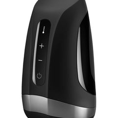Satisfyer Men Heat Vibration Stroker- Black