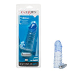 Extend it Up Vibrating Extension Sleeve Blue
