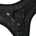 Sincerely Lace Strap On - Black