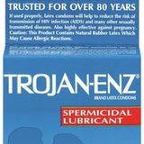 Trojan Enz with Spermicide 3pk