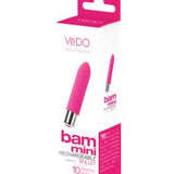VEDO Bam Mini Bullet Rechargeable - Foxy Pink