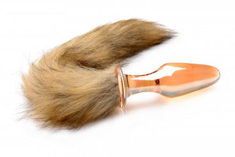Fox Tail Butt Plug - Glass