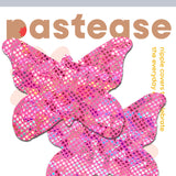 Pastease Butterfly Shattered Disco Ball Pink Pasties