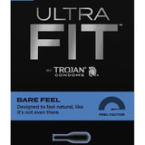 Trojan Ultra Fit Sensitive Tip Condoms - 10pk