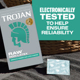 Trojan Raw Non-Latex 10 pk