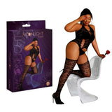 Moonlight Plus Model 02 Black Bodystocking from Adrien Lastic