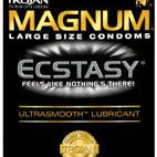 Trojan Magnum Ecstasy Condoms 10-pack - Condom-USA