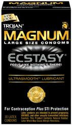 Trojan Magnum Ecstasy Condoms 10-pack - Condom-USA