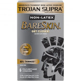 Trojan Supra BareSkin Non Latex Condoms-6pk