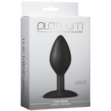 Platinum Premium Silicone äó¢ The Mini's Spade Medium - Black - Condom-USA - 2