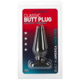 Butt Plugs Smooth Classic Medium - Black - Condom-USA - 1
