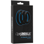 OPTIMALE äó¢ 3 C-Ring Set Thick - Black - Condom-USA
 - 2