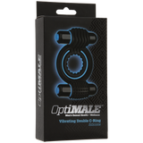 OPTIMALE äó¢ Vibrating Double C-Ring - Black - Condom-USA
 - 2