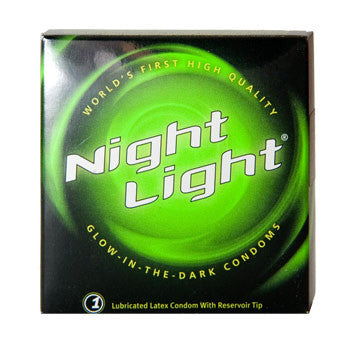 Night Light Glow in the Dark Condoms - Condom-USA - 1