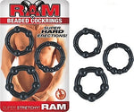 Ram Beaded Cock Rings - Condom-USA - 1
