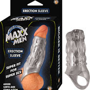 Maxx  Men Erection Sleeve äóñ Clear - Condom-USA
