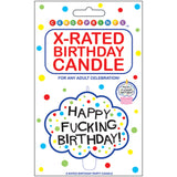 X-Rated Birthday Candle Happy F***ing Birthday! - Condom-USA - 2