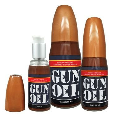 Gun Oil Silicone Lubricant-4oz - Condom-USA