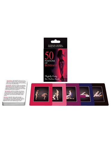 50 POSITIONS OF BONDAGE GAME - Condom-USA
