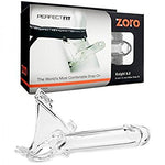 Zoro Knight 6.0 Hollow Strap On - Clear