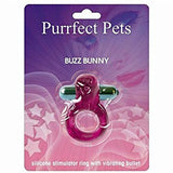 Purrrfect Pet Cockring Clit stimulator Bunny - Purple