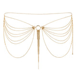 BIJOUX INDISCRETS MAGNIFIQUE COLLECTION CHAIN WAIST JEWELRY - GOLD