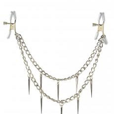 Fetish Fantasy Series Rock Hard Nipple Clamps -Silver